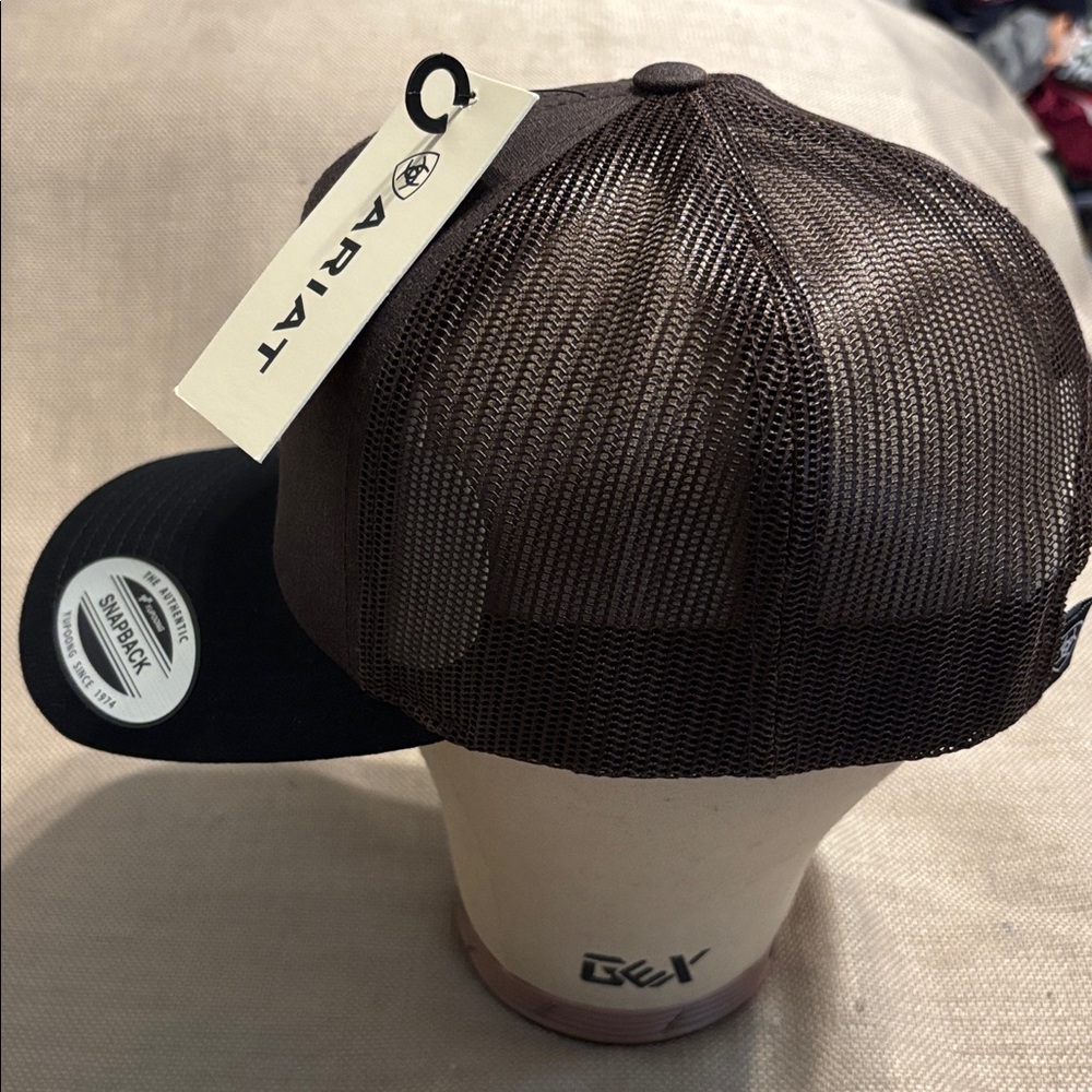 Ariat Shield Logo Patch SnapBack Hat NWT - image 5